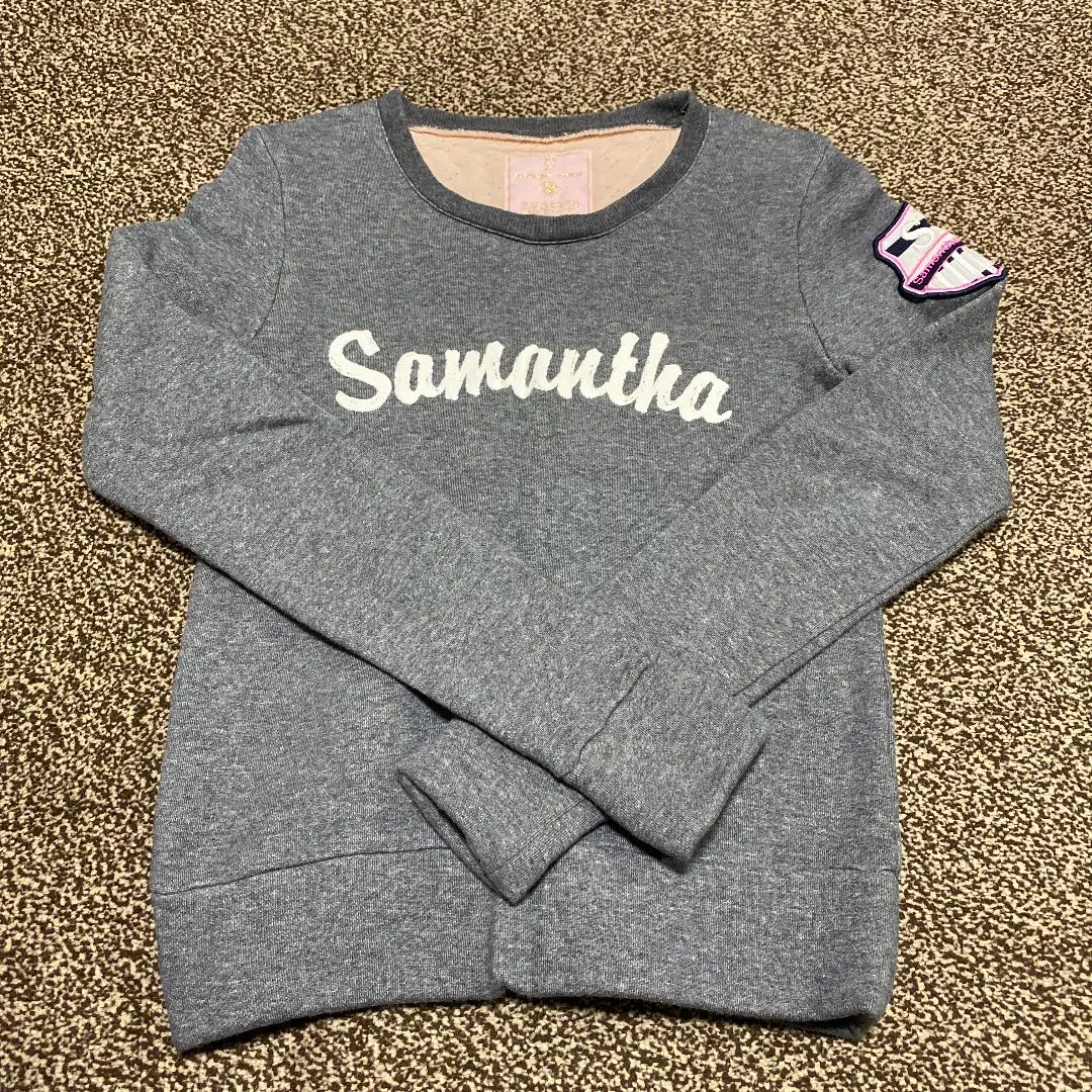美品！サマンサタバサ　ロゴトレーナー 2025年最新】Samantha Thavasa レディース トレーナー