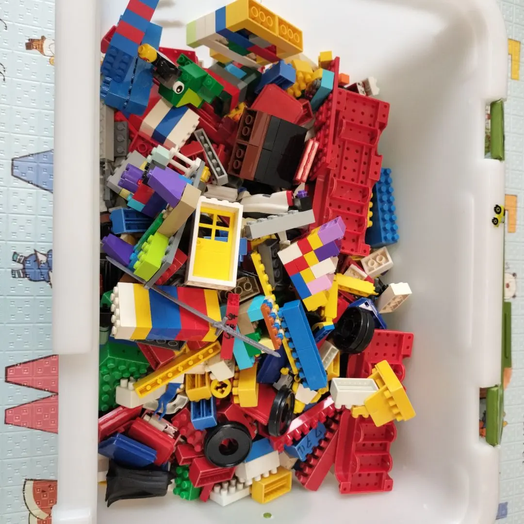 Thumbnail of LEGO block set, multi-colored
