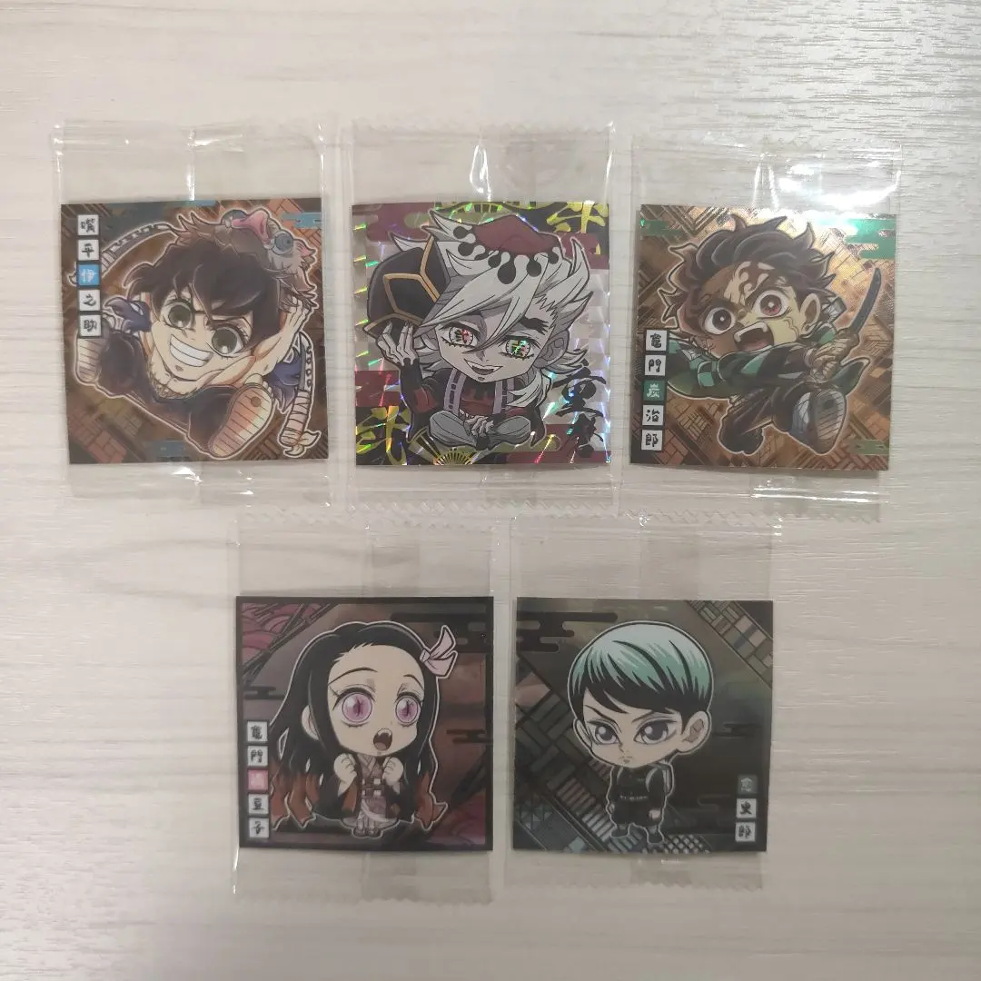 Thumbnail of Demon Slayer: Kimetsu no Yaiba Deformed Seal Wafer Part 13 - Set of 5