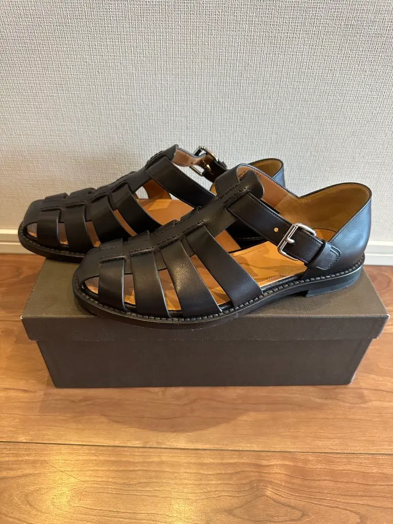 新品未使用　7 チャーチ　church's フィッシャーマン　グルカサンダル Church's チャーチ サンダル FISHERMAN フィッシャーマン EX0002