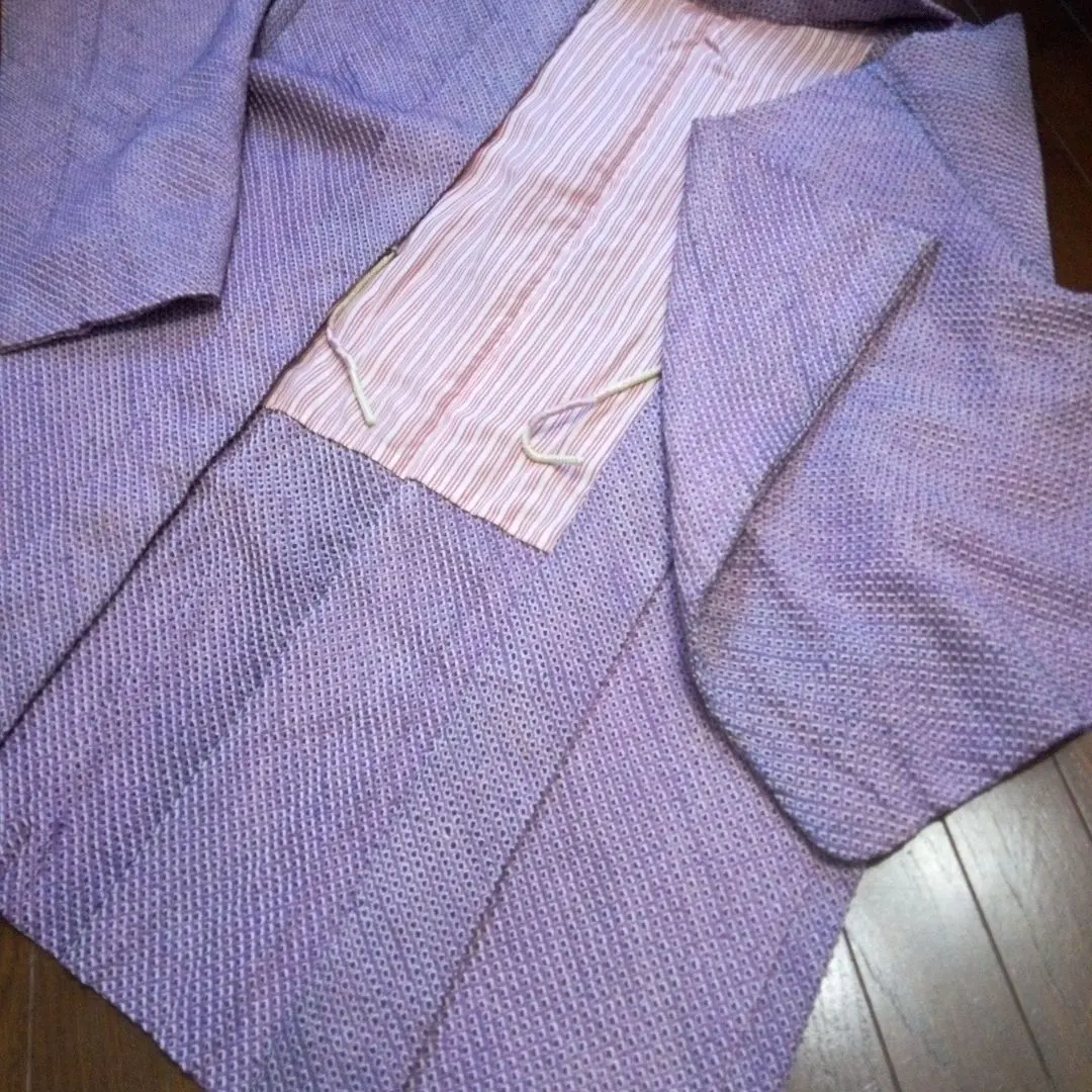 Thumbnail of Purple tie-dye haori for remaking