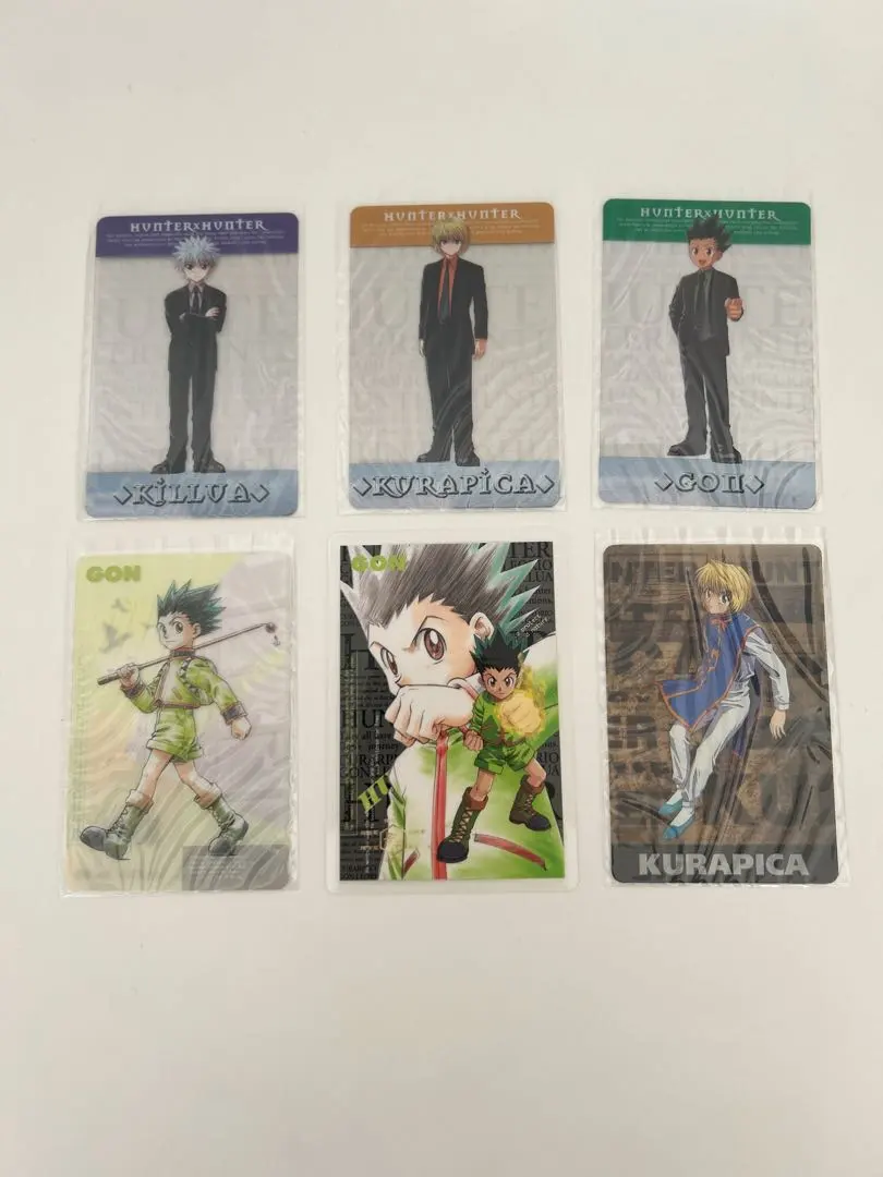 全職獵人 透明卡 6 張一套 的縮圖