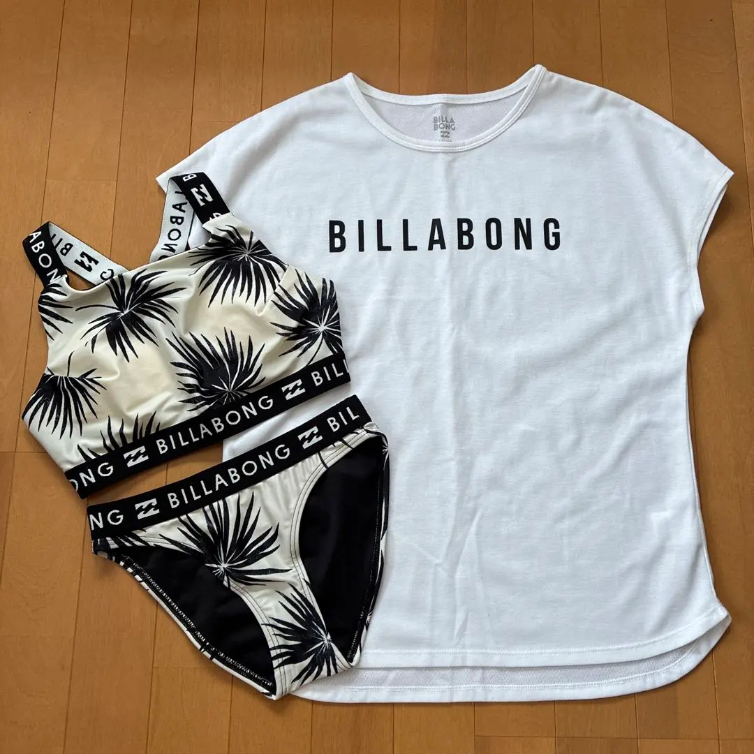 【新品未使用】BILLABONG セパレート水着葉柄 ブラック/ホワイト 楽天市場】BILLABONG ビラボン 水着 ビキニ レディース