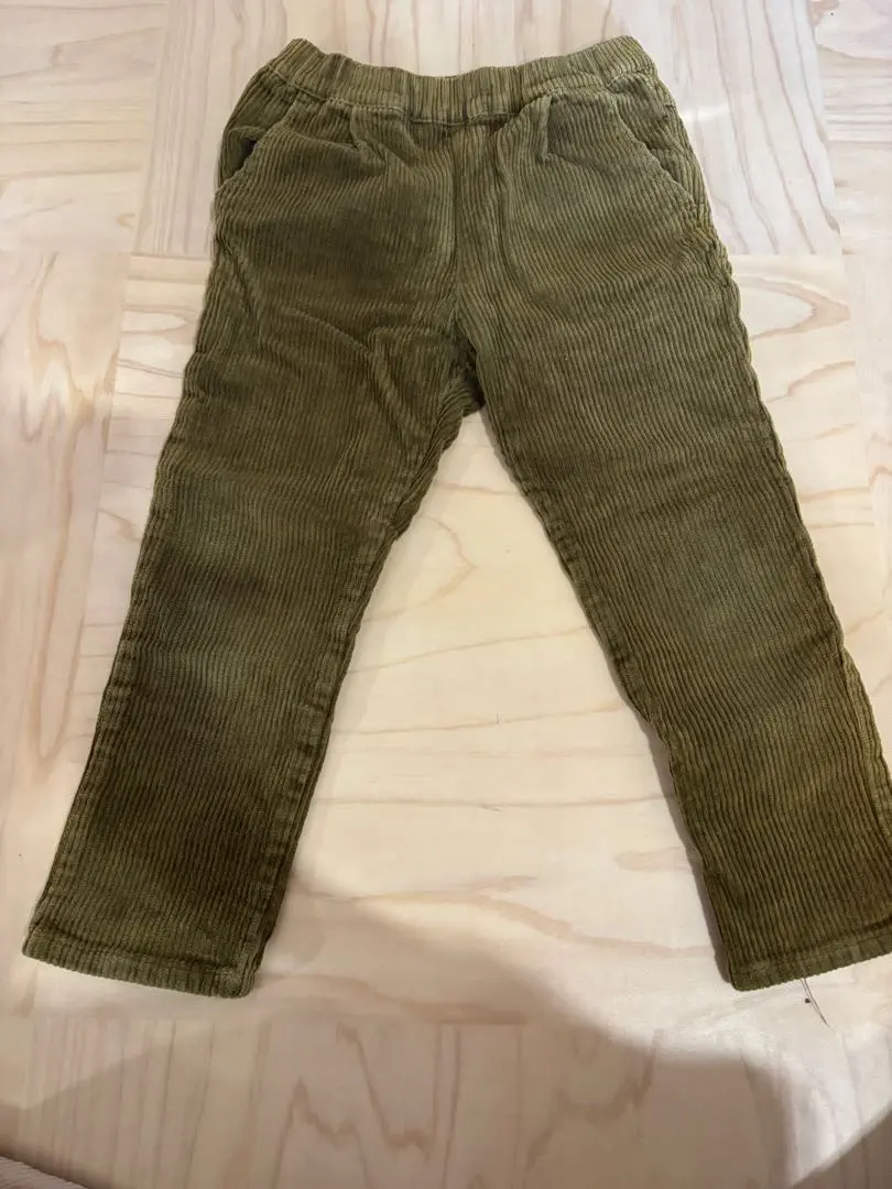 Thumbnail of coen Corduroy Pants 110cm Olive Green