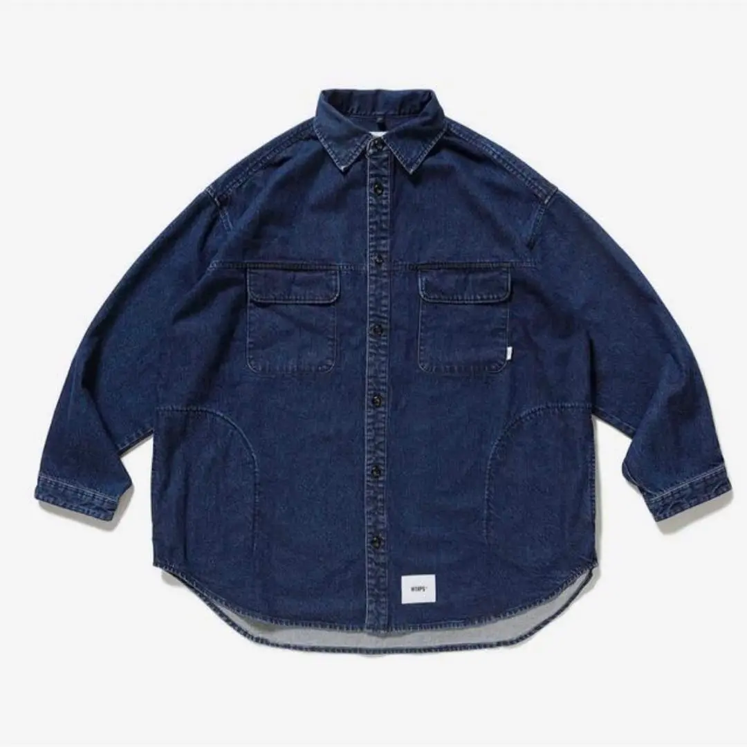 WTAPS WCPO 01 / LS / COTTON. DENIM