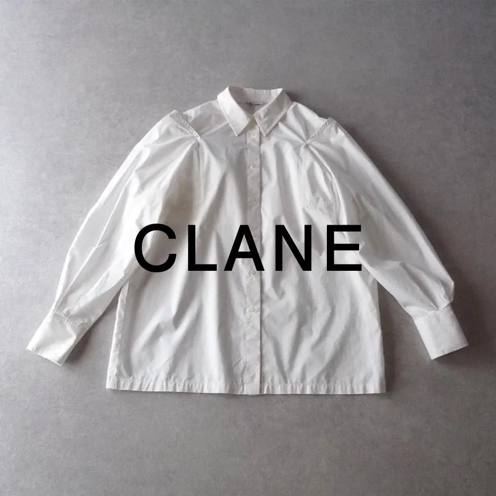Thumbnail of Excellent condition CLANE 24,000 yen 2-way blouse white Clane C501