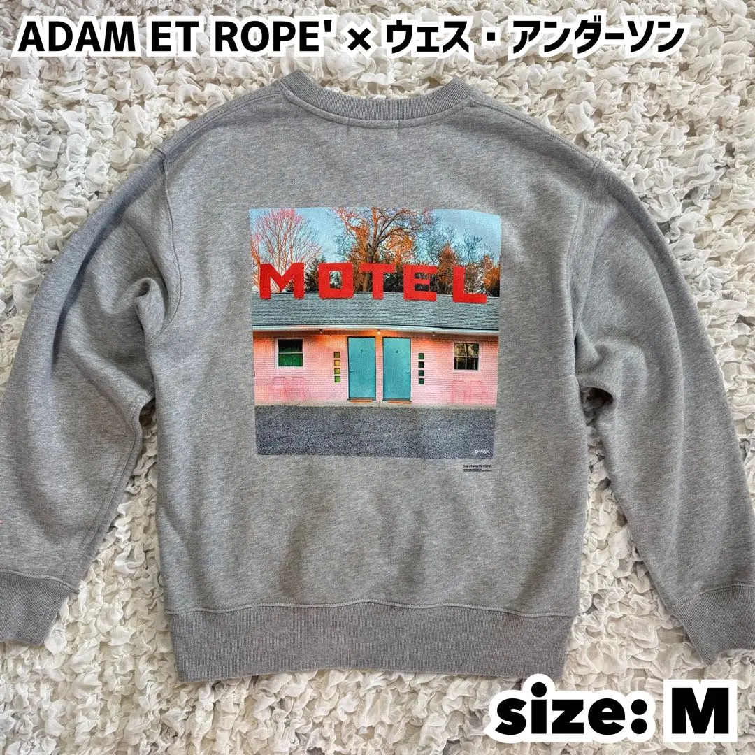 タグ付き未使用✨️　アダムエロペ　スウェット　グレー　日本製 楽天市場】レタリングスウェット ADAM ET ROPE' FEMME
