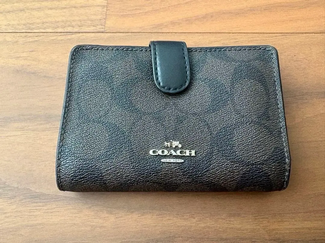 Thumbnail of COACH Black Bi-fold Wallet