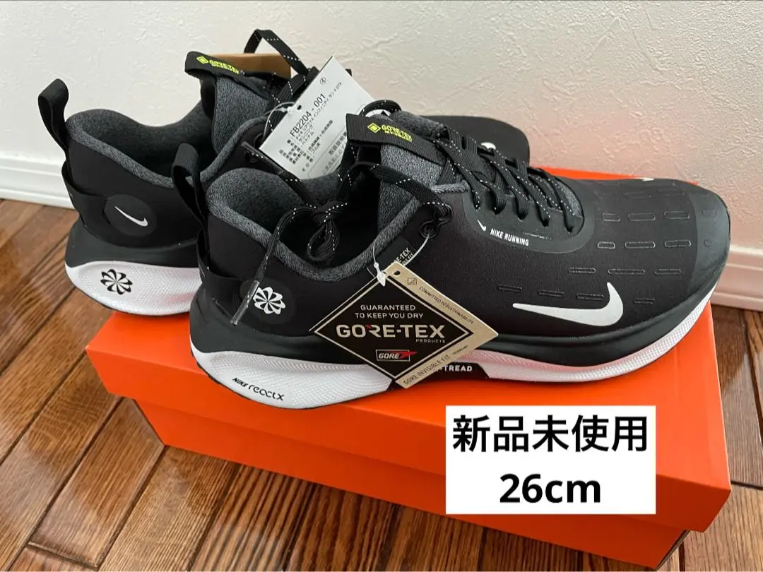NIKE ナイキ　インフィニティラン4 Gore-Tex26.5 NEW] Men's Nike InfinityRN 4 GORE-TEX Men's Waterproof Road