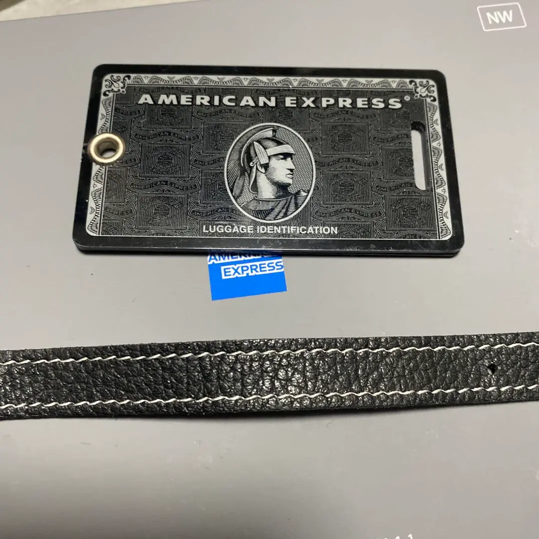 新品‼️ノベルティ　AMEX アメックス ラゲージ タグ 2点セット　ミラー5枚 2025年最新】アメックス ネームタグの人気アイテム - メルカリ
