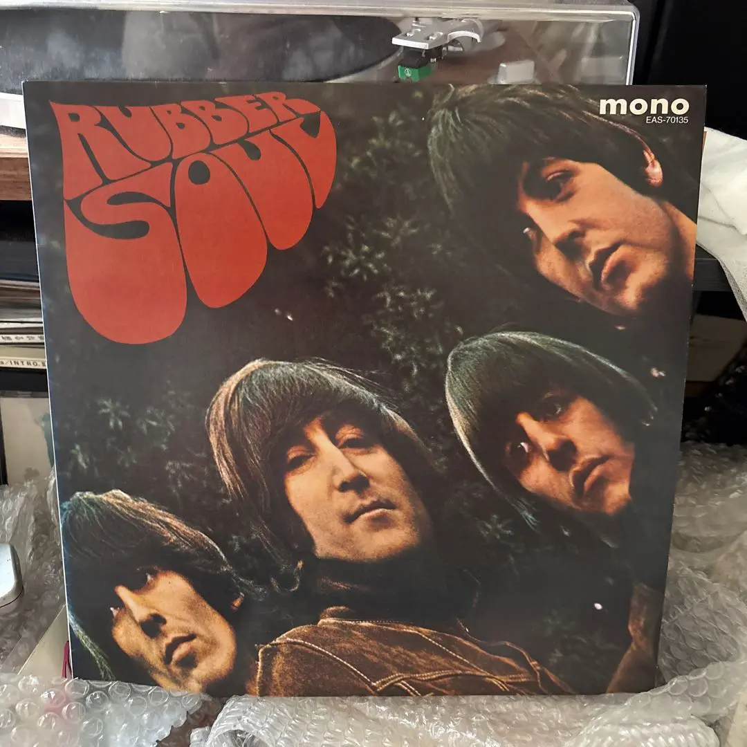 ビートルズ MONO 赤盤 ラバー・ソウル 帯付 1986年 新品同様 人気盤 ビートルズ MONO 赤盤 ラバー・ソウル 帯付 1986年 新品同様