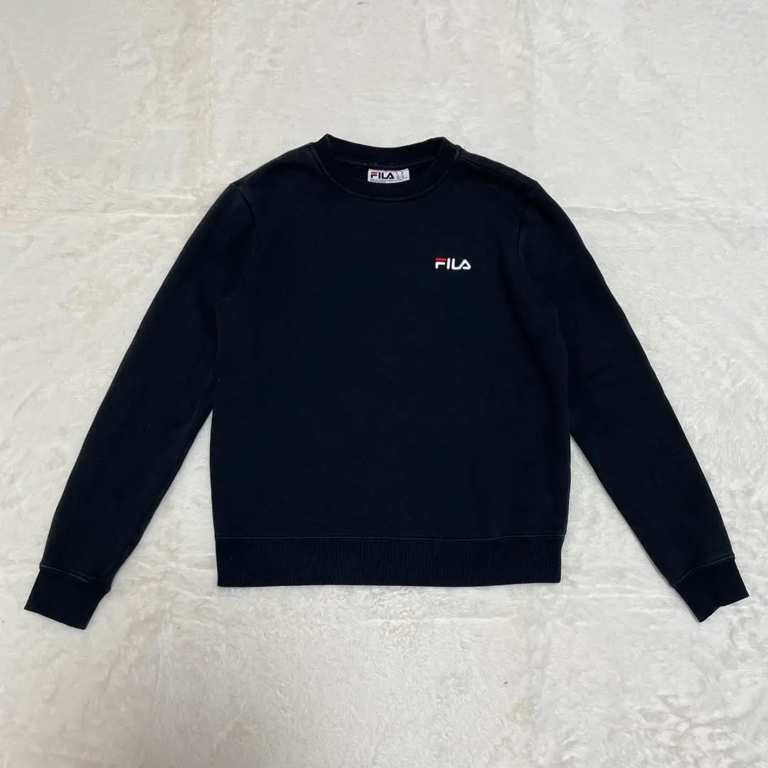 Thumbnail of FILA Fila Black Sweatshirt Trainer Long Sleeve Top S