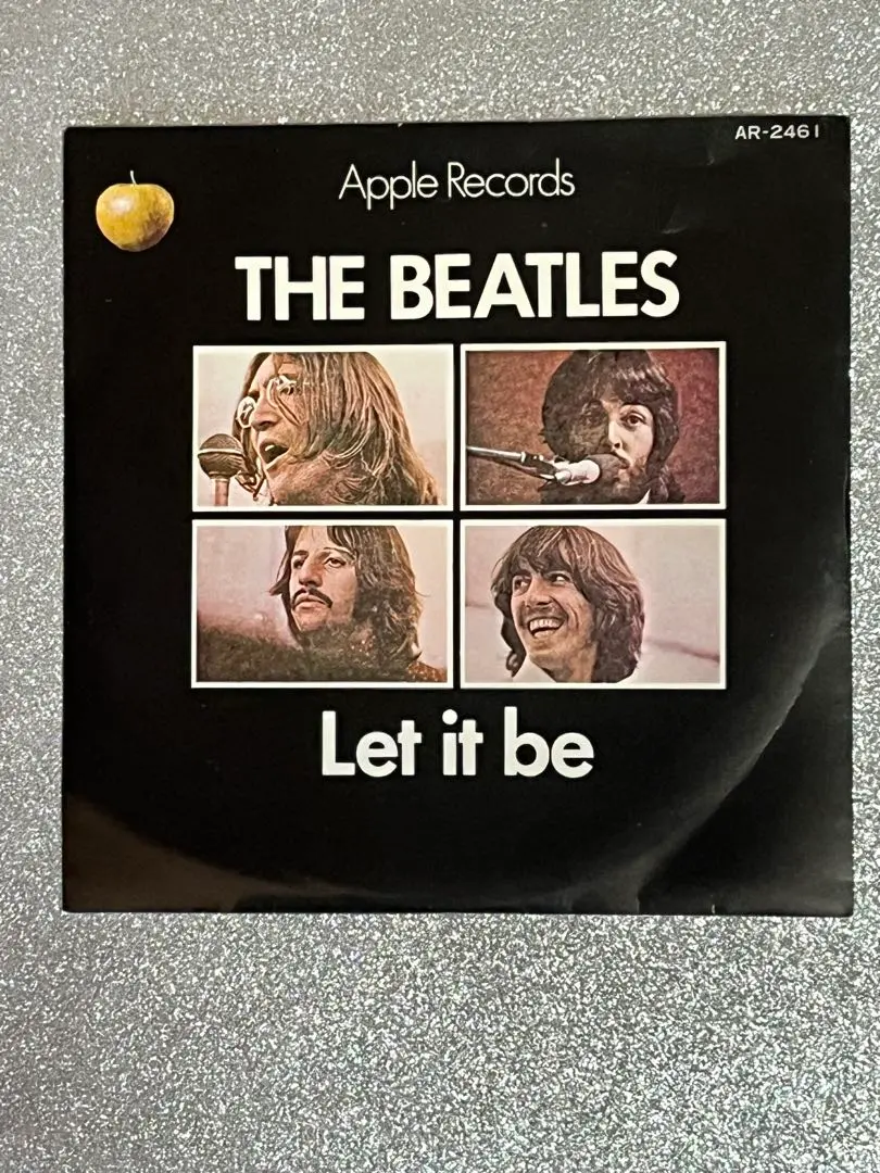 C00083896/EP/ビートルズ「レット・イット・ビー/ユー・ノー・マイ・ネーム(1970年・AR-2461)」 The Beatles \u2013 Let It Be \u2013 Vinyl (Red Apple on rear cover, LP