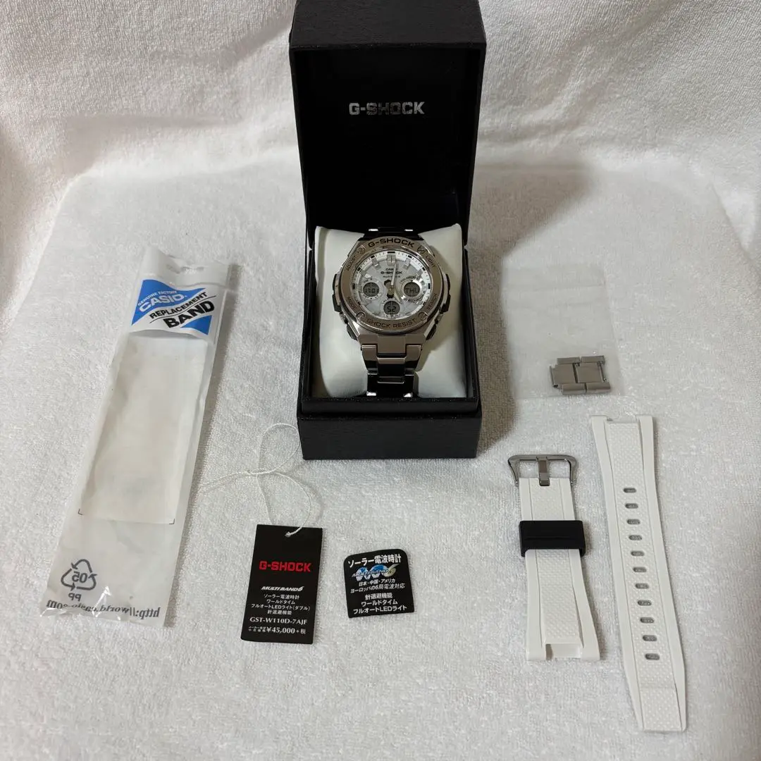 【極美品】CASIO G-SHOCK GST-S100G Amazon.com: GSTS100G-1B : Clothing, Shoes & Jewelry