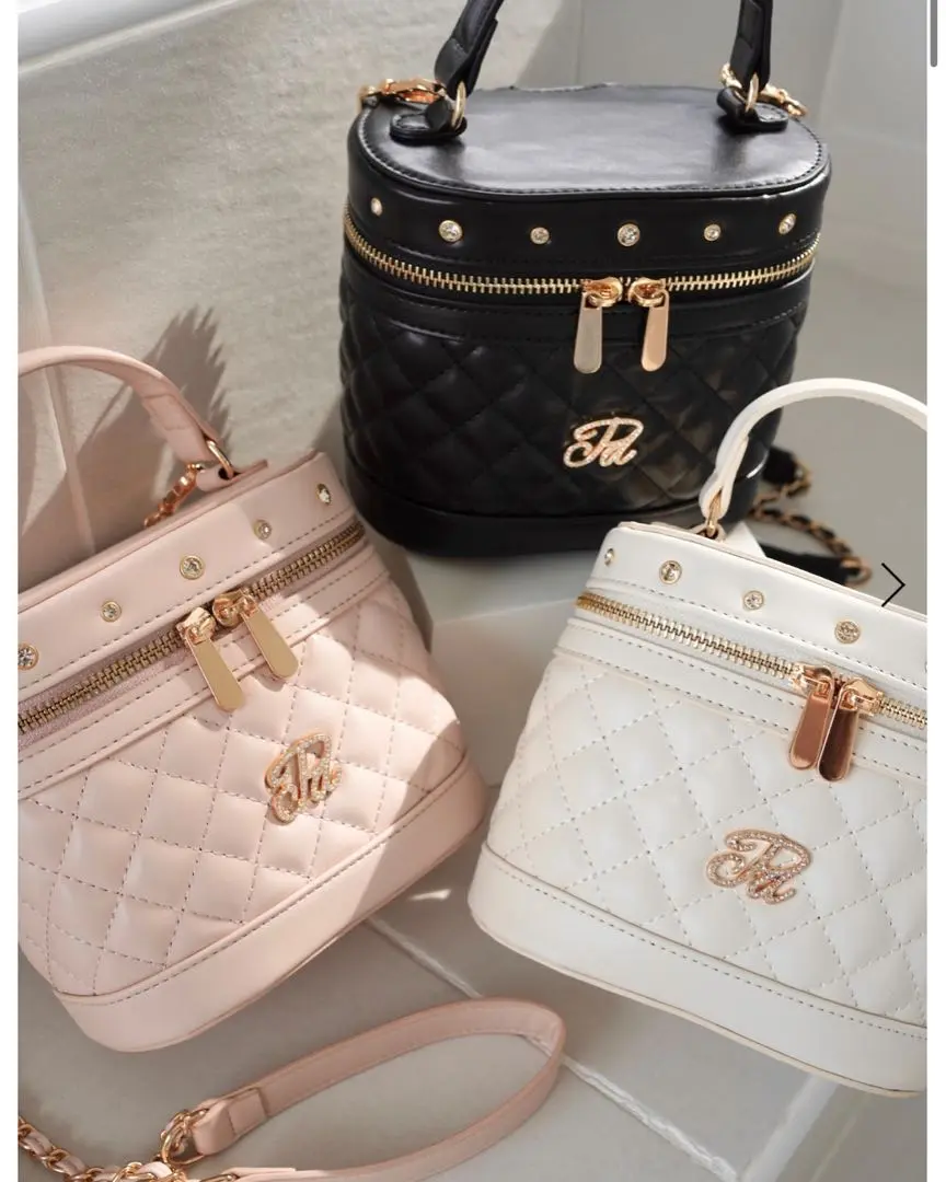 original】POMME embroidery fur vanity bag | POMME d'amour