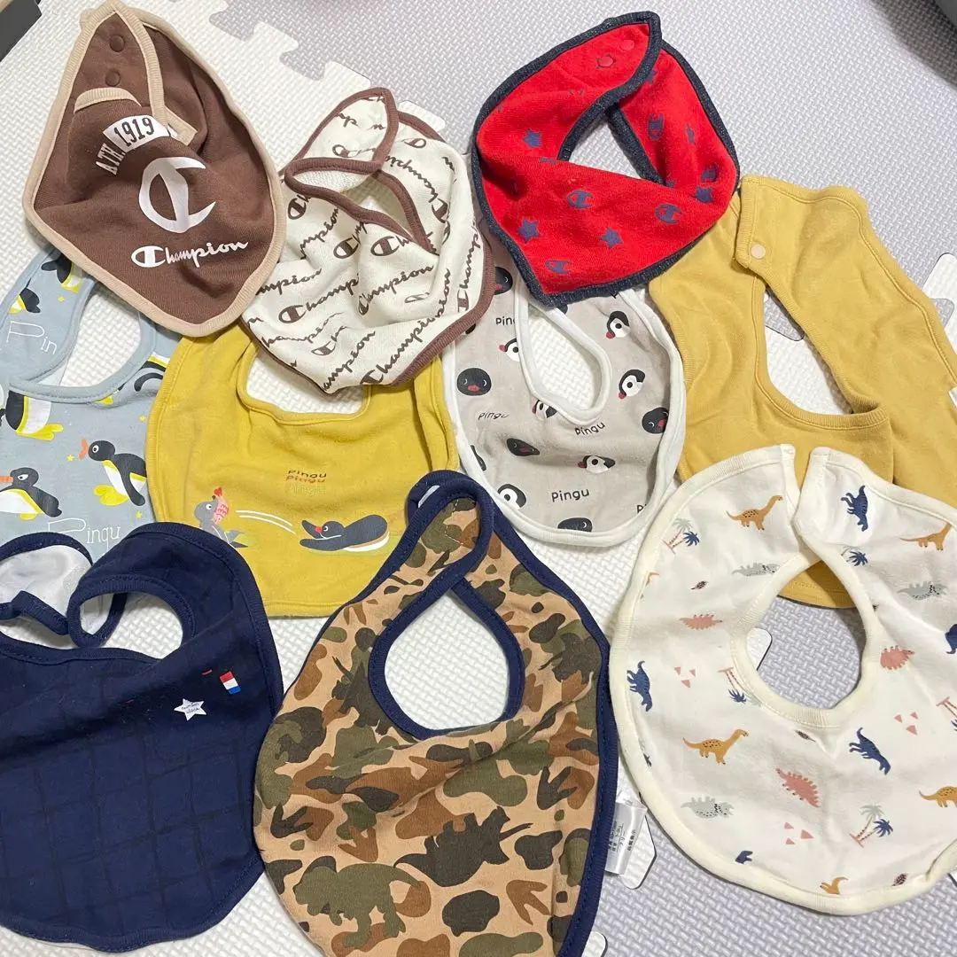 Thumbnail of Baby Items: Bibs, 9-piece set, Champion, Petit main