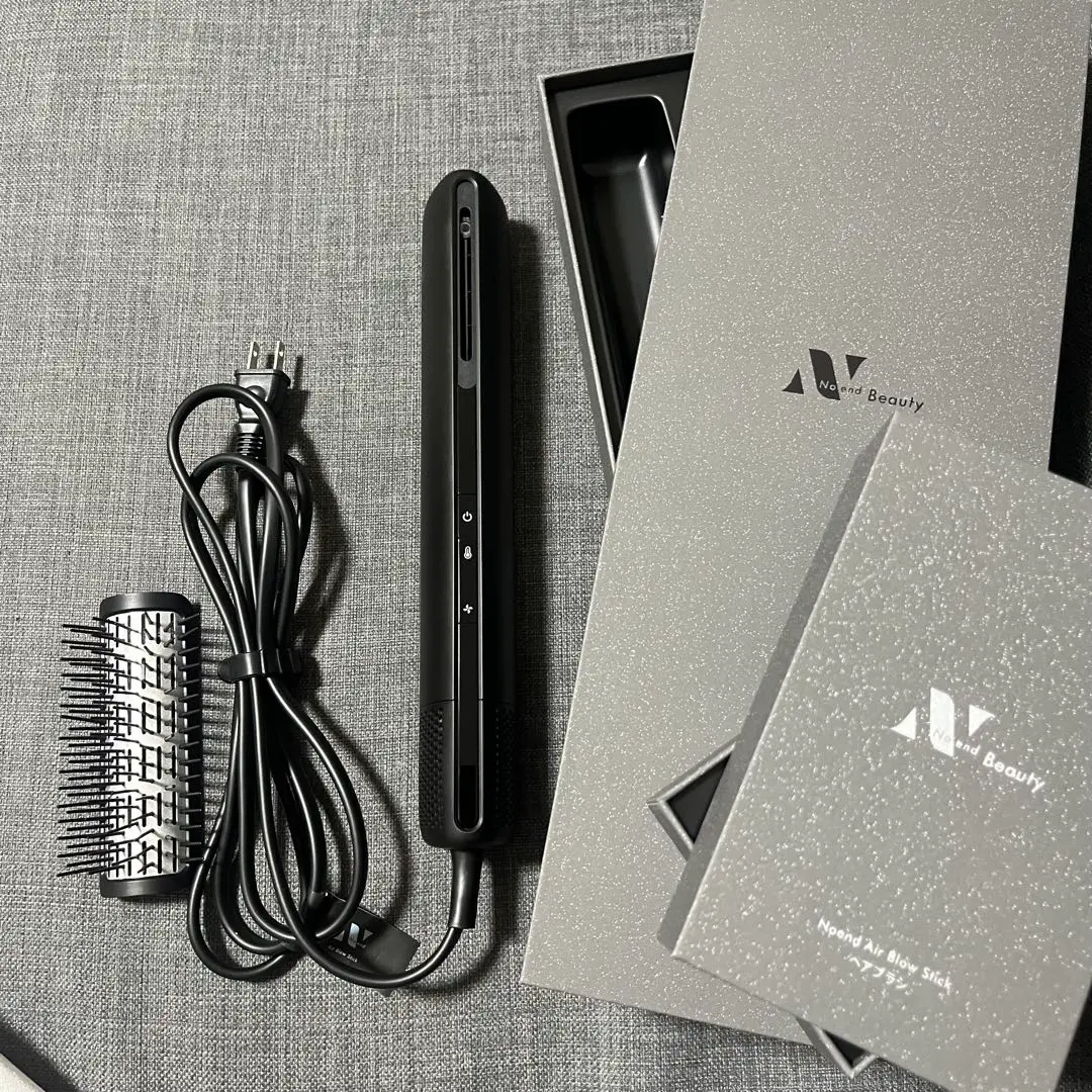 （新品未開封）Noend beauty ノーエンド スティック型ドライヤーセット Noend beauty ノーエンド スティック型ドライヤー 大風量 - メルカリ
