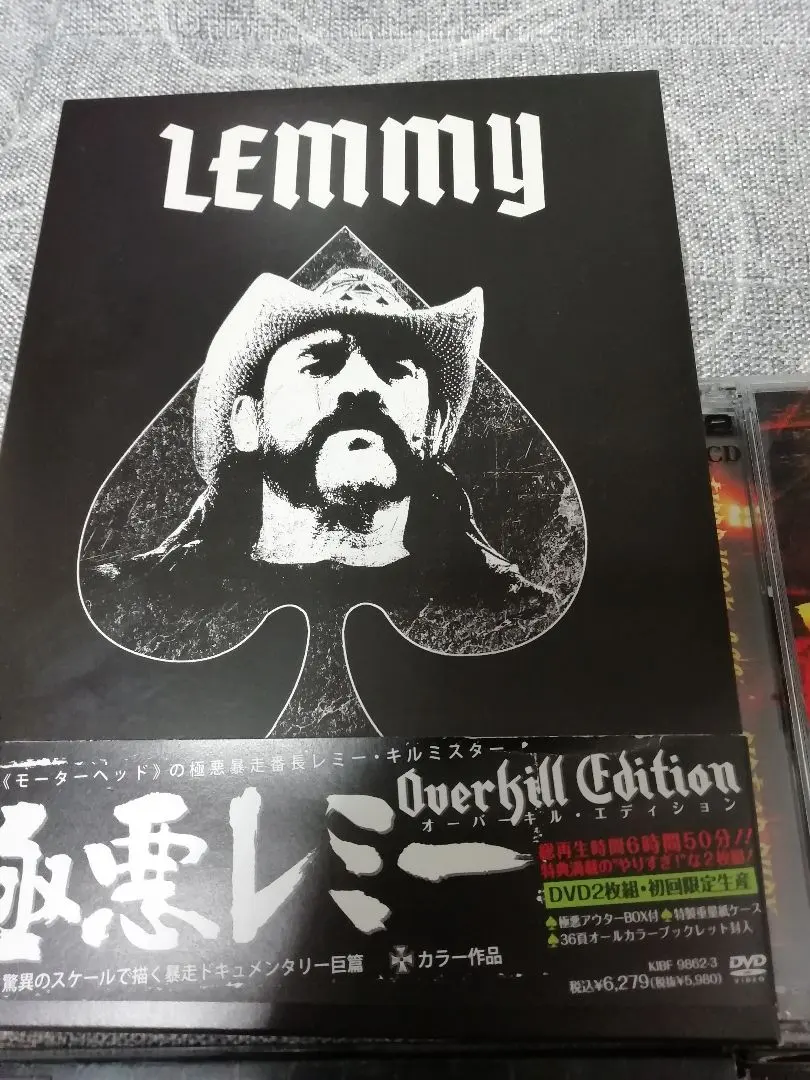 廃盤】Lemmy kilmister 極悪レミー 2枚組DVD〈初回限定盤〉