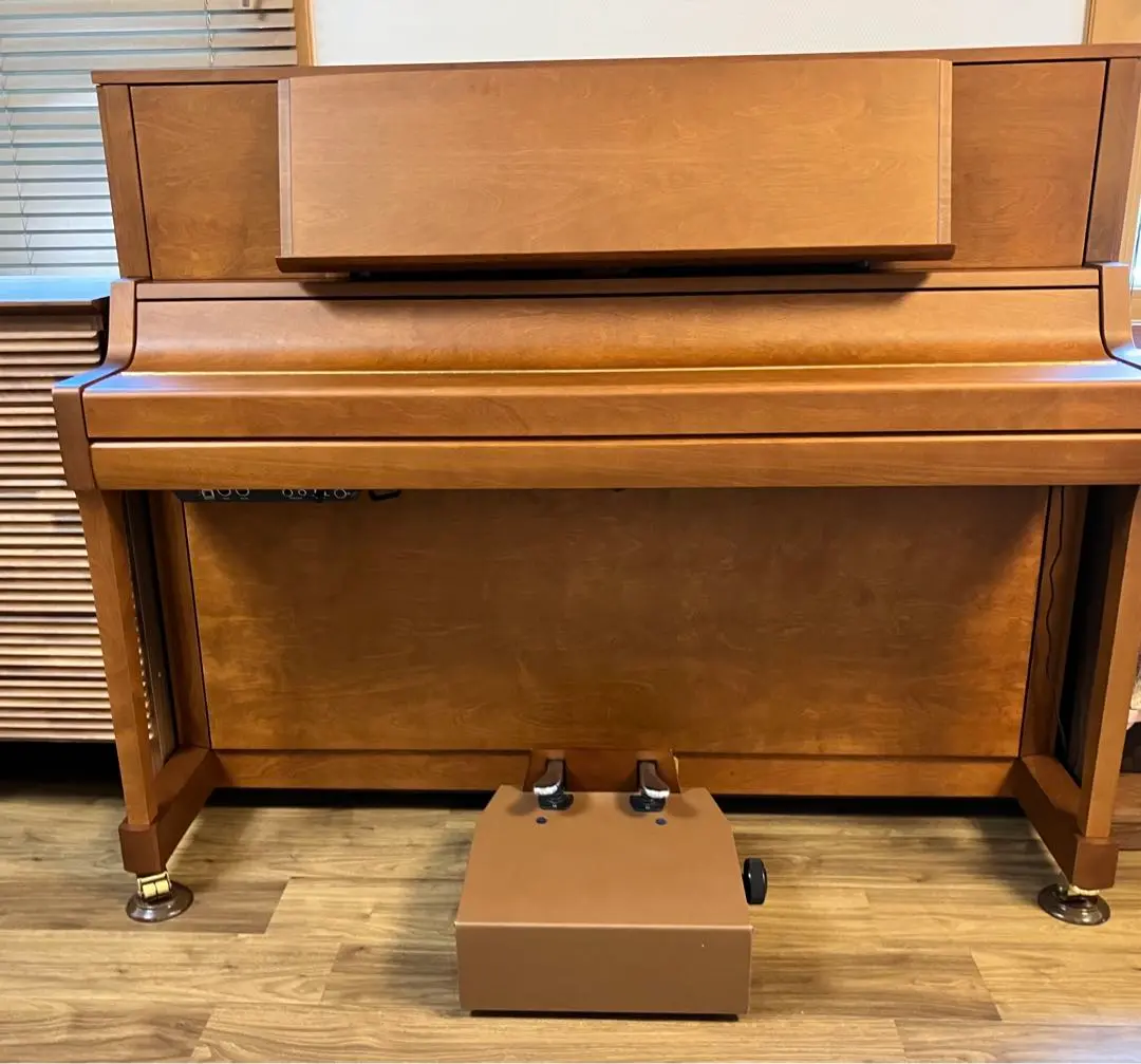 ◆KAWAI ピアノ高低補助ペダル P-33（茶）足台 ◇KAWAI ピアノ高低補助ペダル P-33（茶）足台