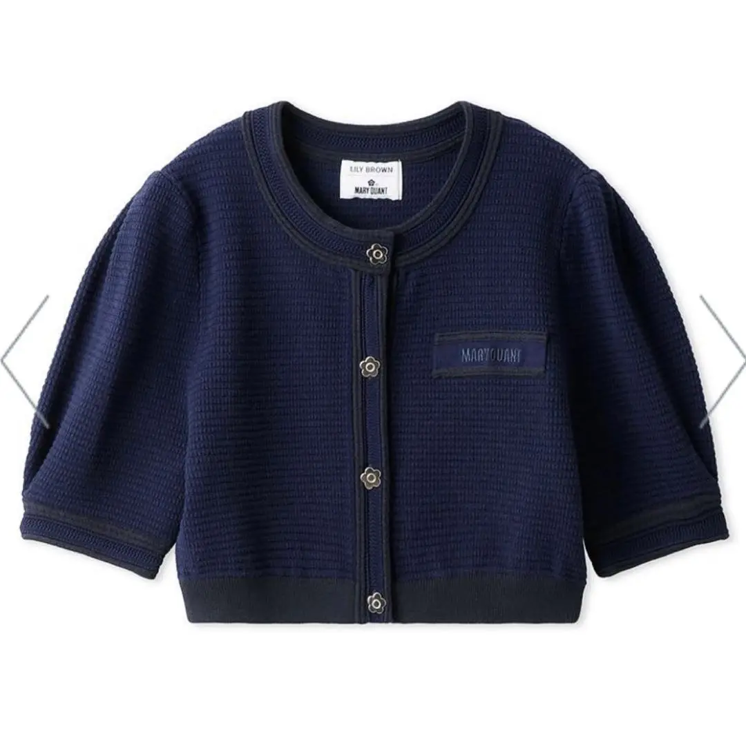 2025年最新】LILy brown×mary quant】クロップドニット