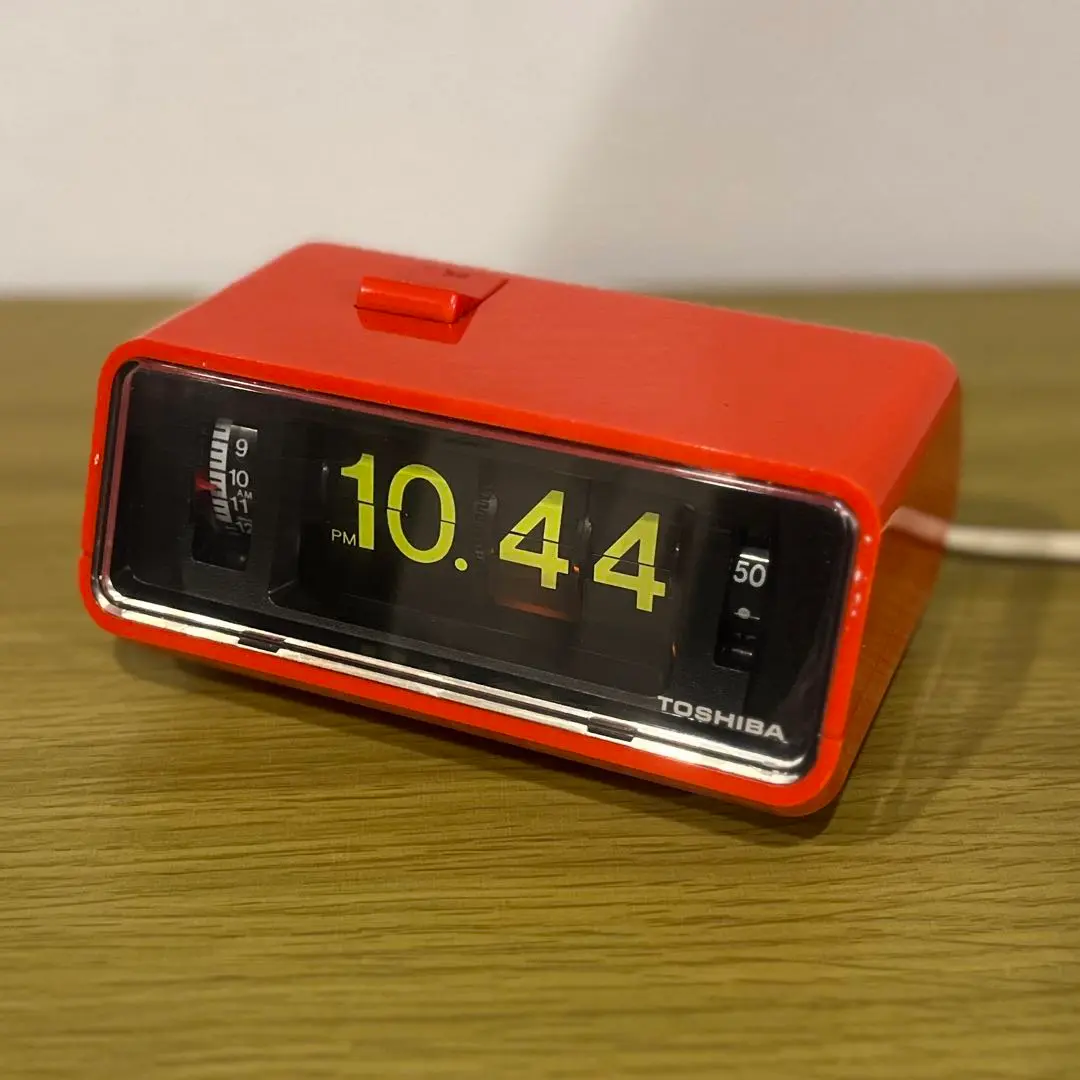 【メンテ済み・動作正常】東芝パタパタ時計 電気目覚時計 TCM-953 メンテ済み・動作正常】東芝パタパタ時計 おはようTCM-953