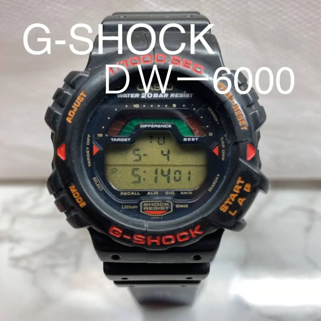 【超レアヴィンテージ美品】G-SHOCK DW-6000 完動品 2025年最新】dw6000の人気アイテム - メルカリ