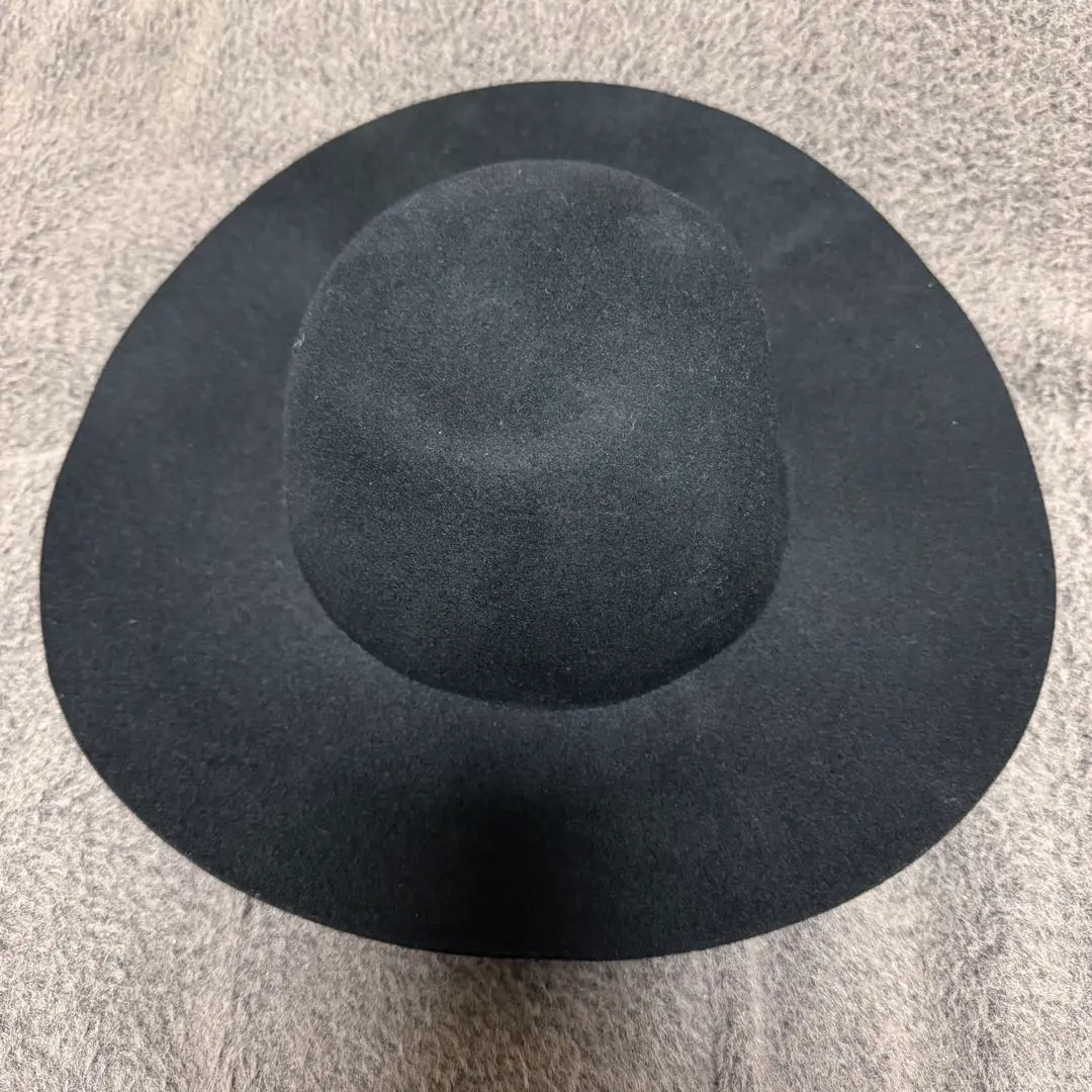 Thumbnail of GLOBAL WORK Black Wool Hat, Free Size