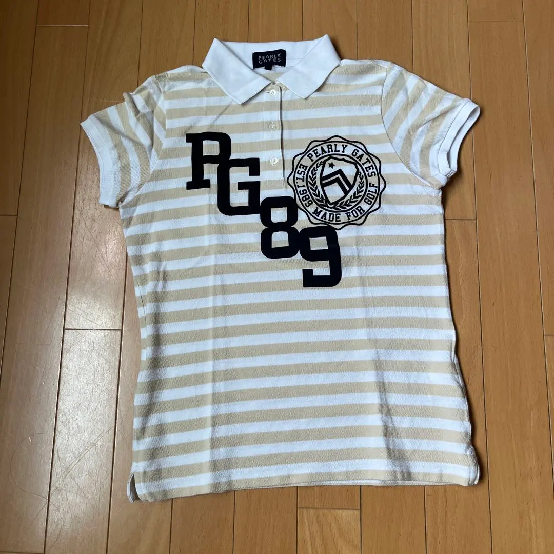 Thumbnail of PEARLY GATES Polo Shirt for Women - Border Cotton