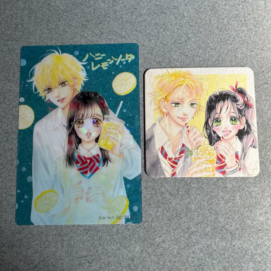 蜂蜜檸檬汽水 透明卡 墊子套裝 的縮圖