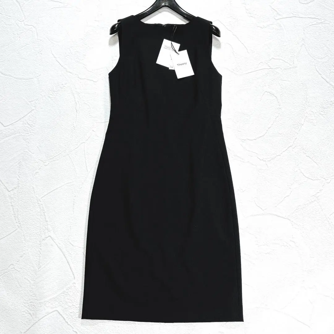 ＊美品【theory】ワンピース　TAILOR　BETTY2B　ブラック 2 セットアップ対応商品】ワンピース TAILOR/BETTY2B(001779196