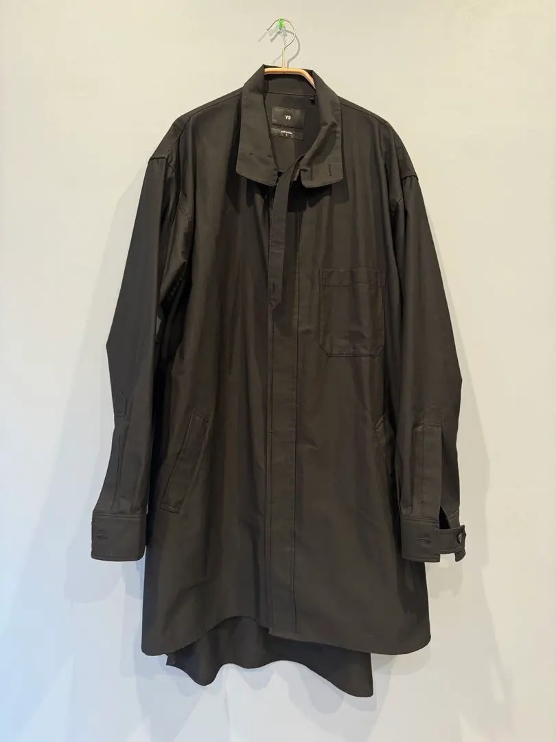 Thumbnail of Yohji Yamamoto Y-3 Long Coat, Black, Size M