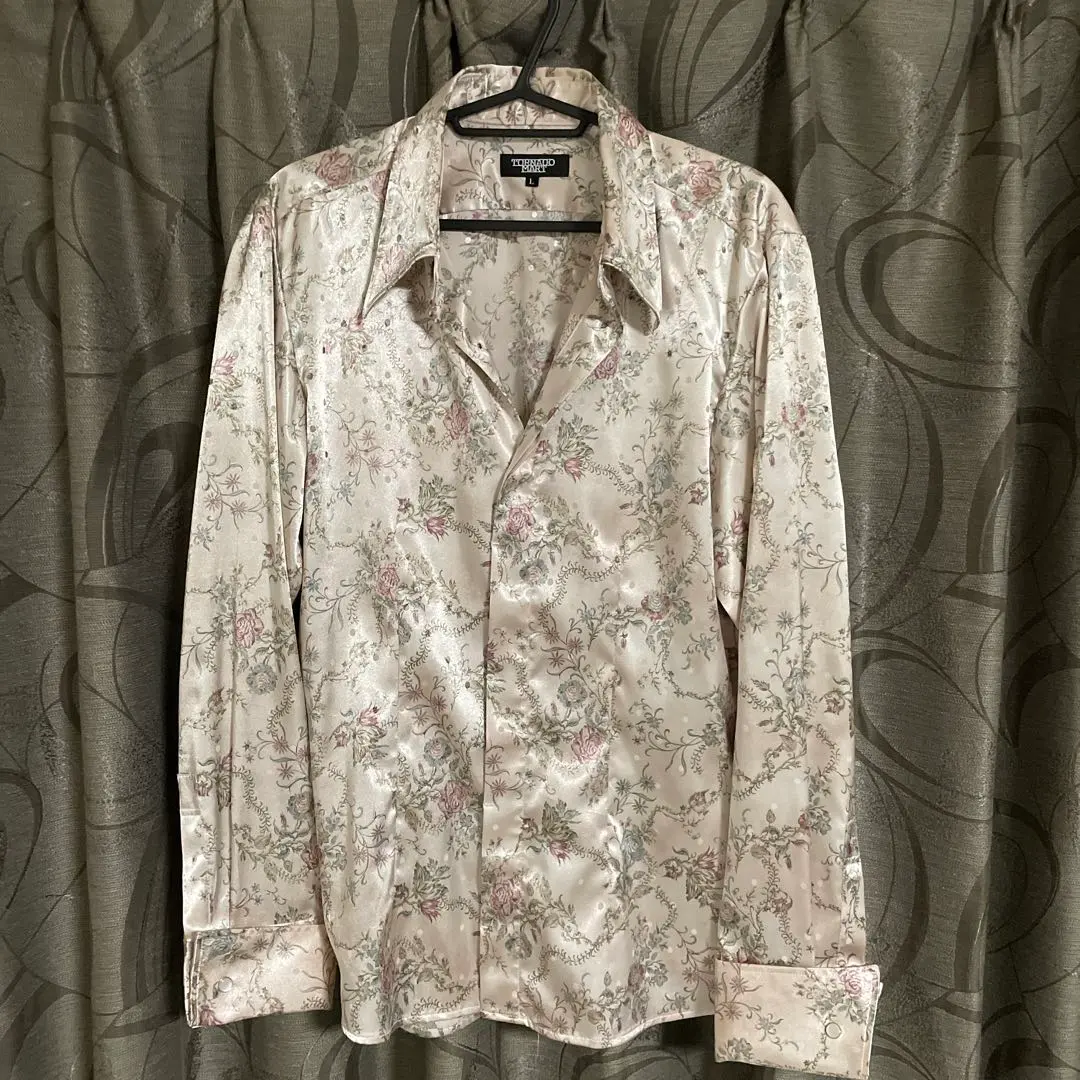Thumbnail of Tornado Mart Flower Pattern Cuff Stretch Shirt