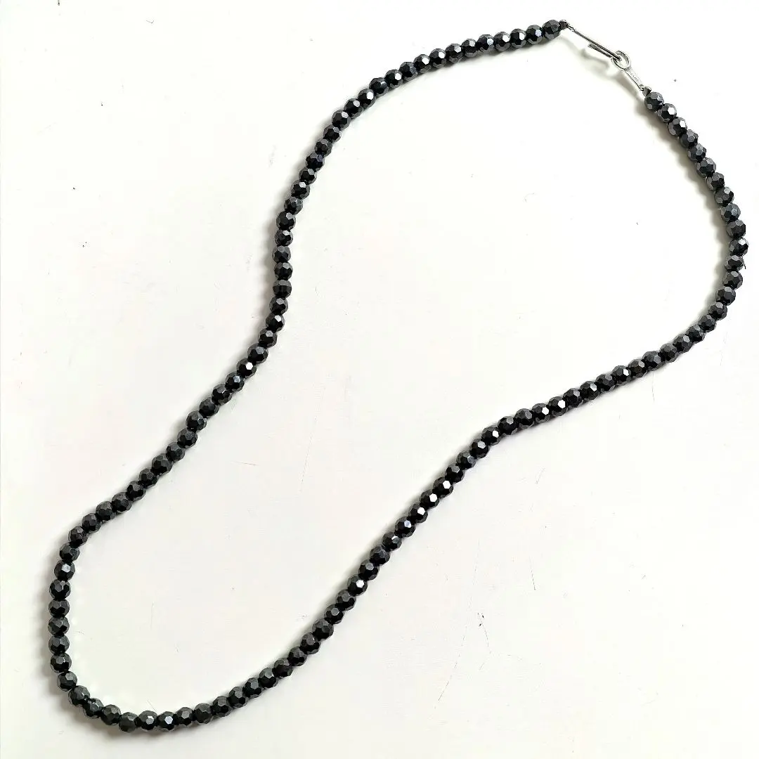 Thumbnail of 14K Findings, Spinel Button Cut Necklace, Approximately 42cm in Length, Gold