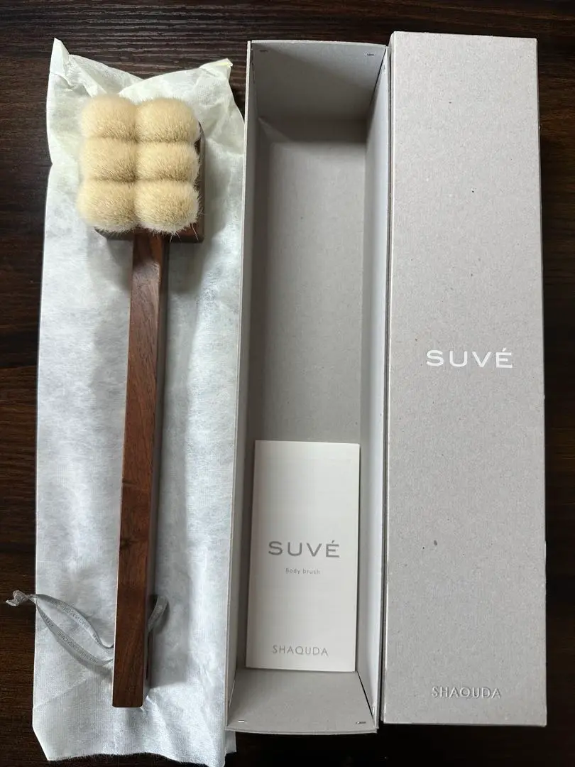 【新品・未使用】SUVÉ 　スーヴェ　ボディブラシ ショート SUVE ボディブラシ(ショート)ショート/SHAQUDA 〈ﾌｪﾑｹｱFemone〉