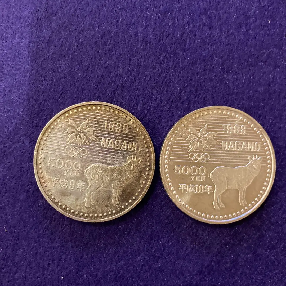 プルーフ硬貨 No.12 長野オリンピック 記念硬貨 平成9年 5000円硬貨 プルーフ硬貨 No.12 長野オリンピック 記念硬貨 平成9年 5000円