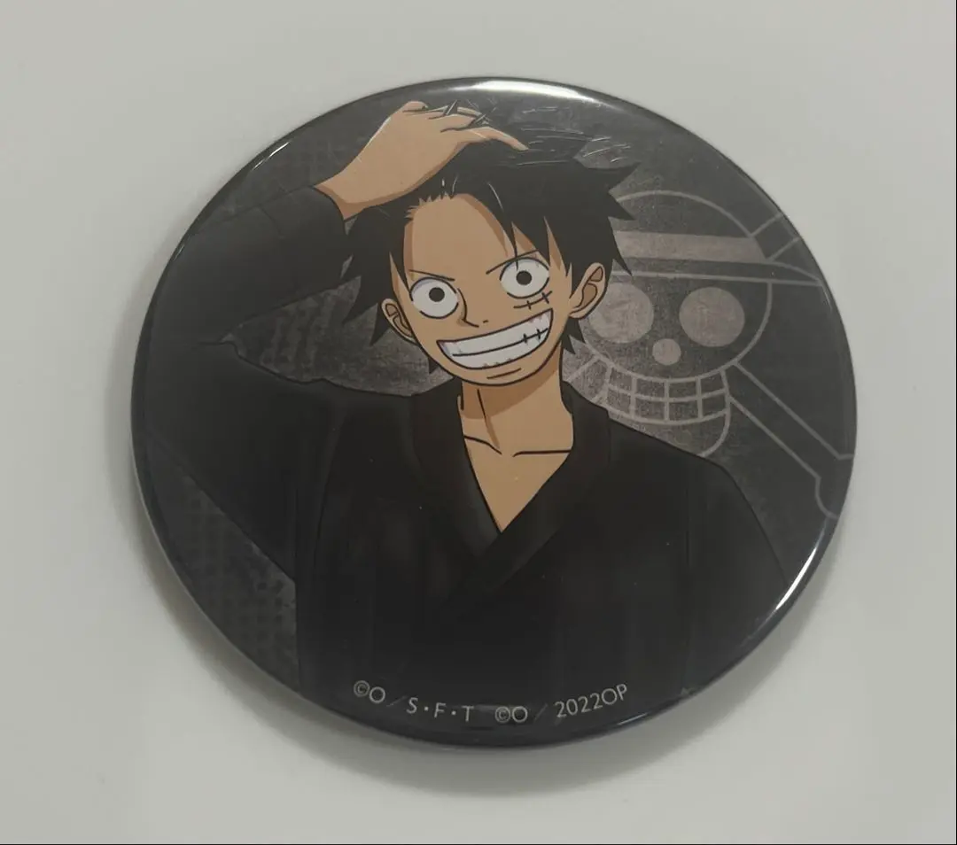 2025年最新】one piece ワンピース 極楽湯 缶バッジ ルフィの