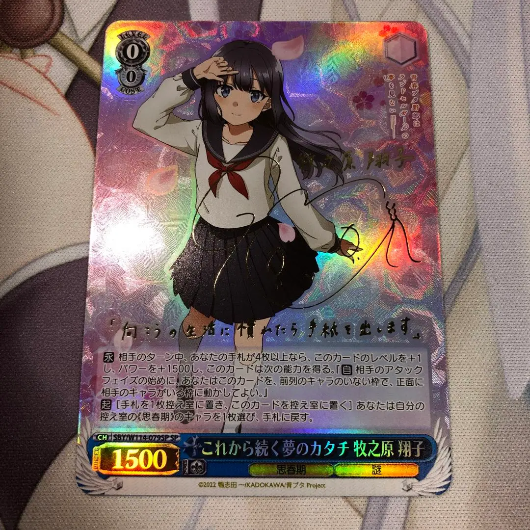 【PSA10】牧之原翔子 SP サイン これから続く夢のカタチ ヴァイス 2025年最新】これから続く夢のカタチ 牧之原翔子 SPの人気