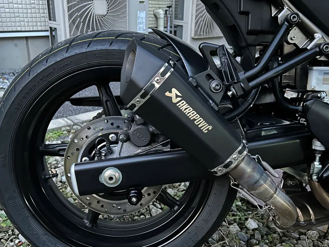 AKRAPOVIC】SUZUKI SV650/X 2023年モデル用アクラポビッチJMCA
