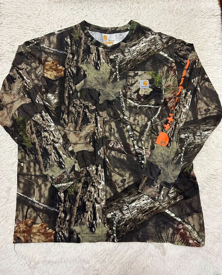 carhartt リアルツリーtシャツ Carhartt カーハート リアルツリー 迷彩 プリントTシャツ XL