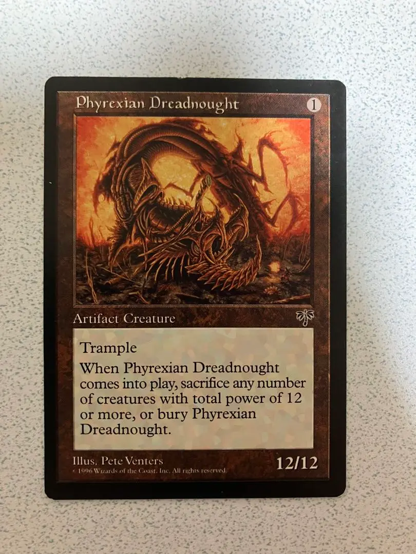 ファイレクシアンドレッドノート Phyrexian Dreadnought Amazon.co.jp: MTG//イタリア語/ファイレクシアン・ドレッド