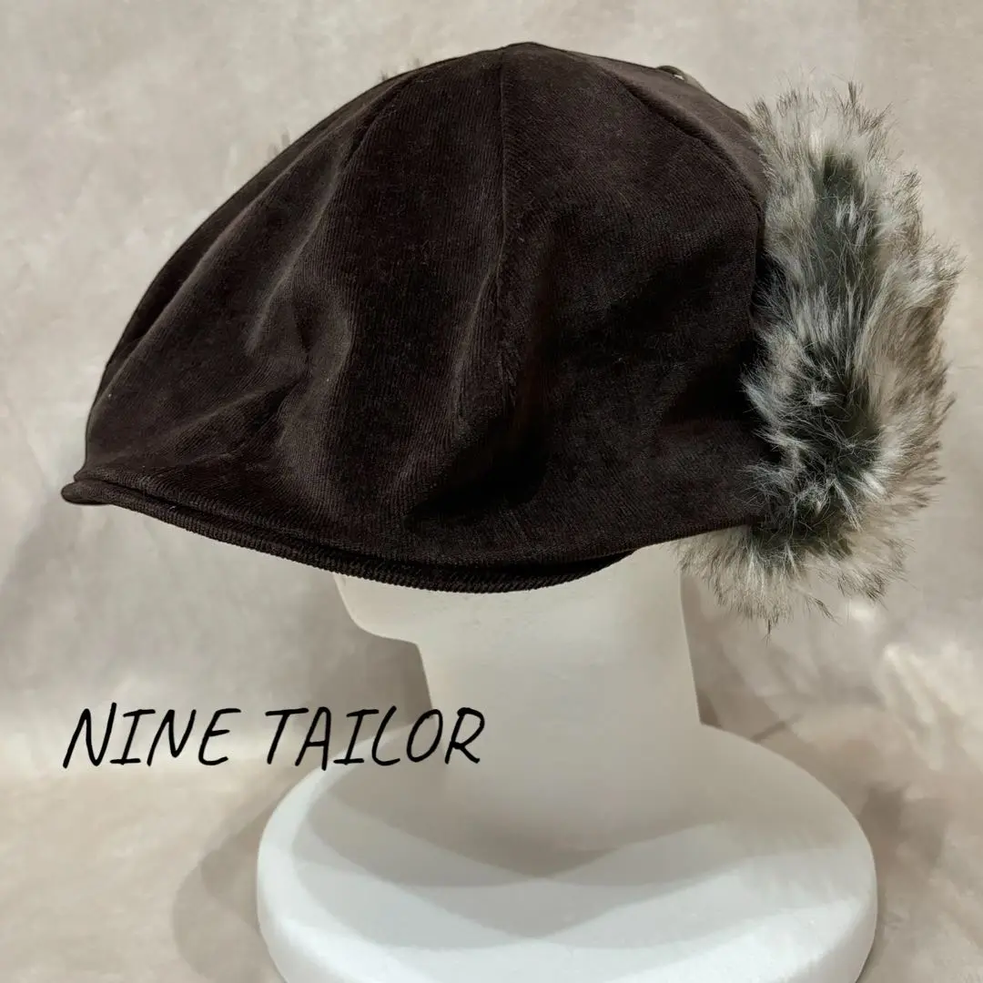半額以下で買えるクーポン特集 ninetailor ナインテイラー ファー帽子 セリーヌ馬車ベルト 帽子