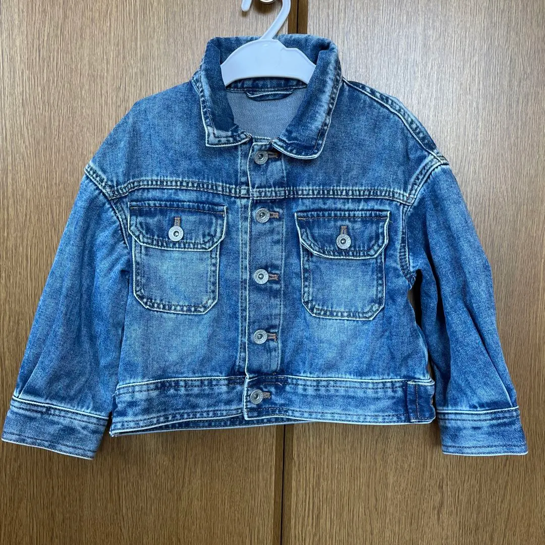 Thumbnail of GU Kids Denim Jacket 110 Children's Clothing Autumn/Winter