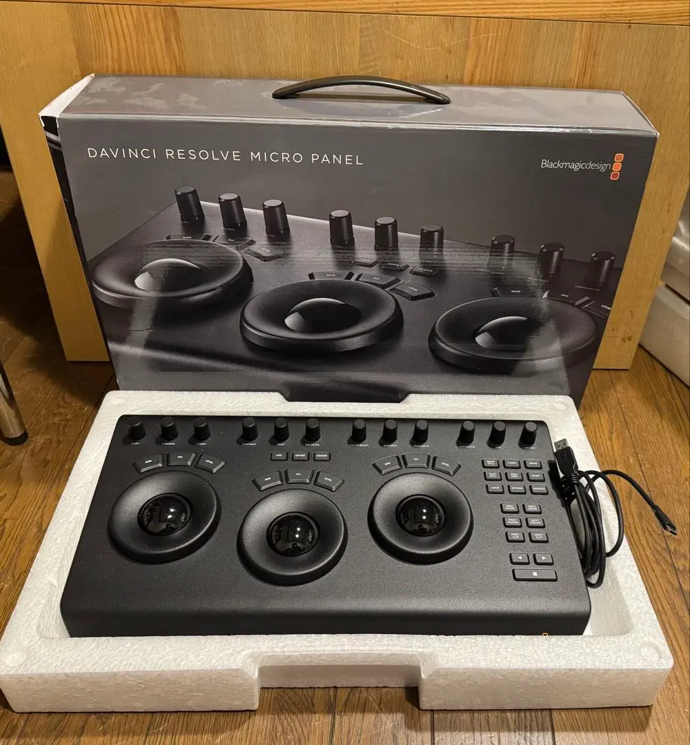 未使用DaVinci Resolve Micro Panel 自作ケース付き 未使用DaVinci Resolve Micro Panel 自作ケース付き