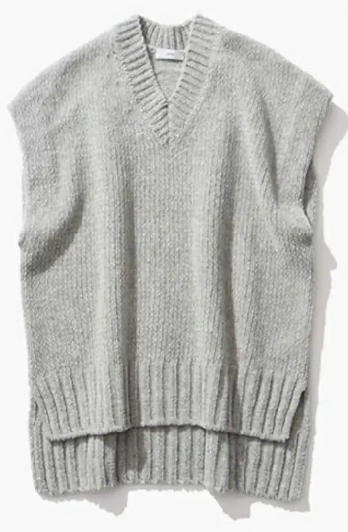 ATON - 【未使用品】ATON 22AW WOOL MOLE クルーネックベスト　02 未使用品】ATON 22AW WOOL MOLE クルーネックベスト 02 - メルカリ