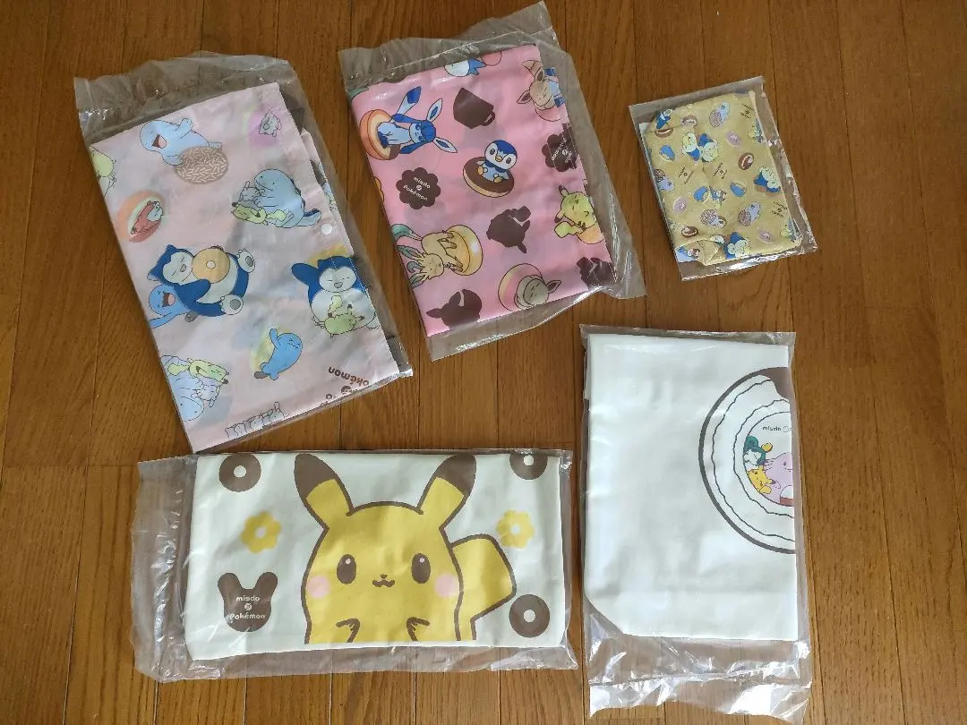 Thumbnail of Mister Donut Pokémon Lucky Bag: 2 tote bags, 2 eco-bags, 1 pouch