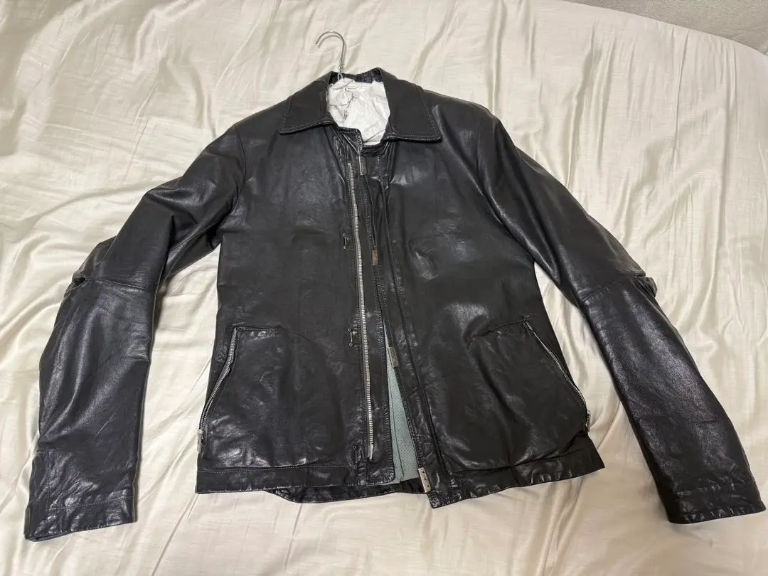 HIGH NECK LEATHER JACKET / CAROL CHRISTIAN POELL | ShelterII