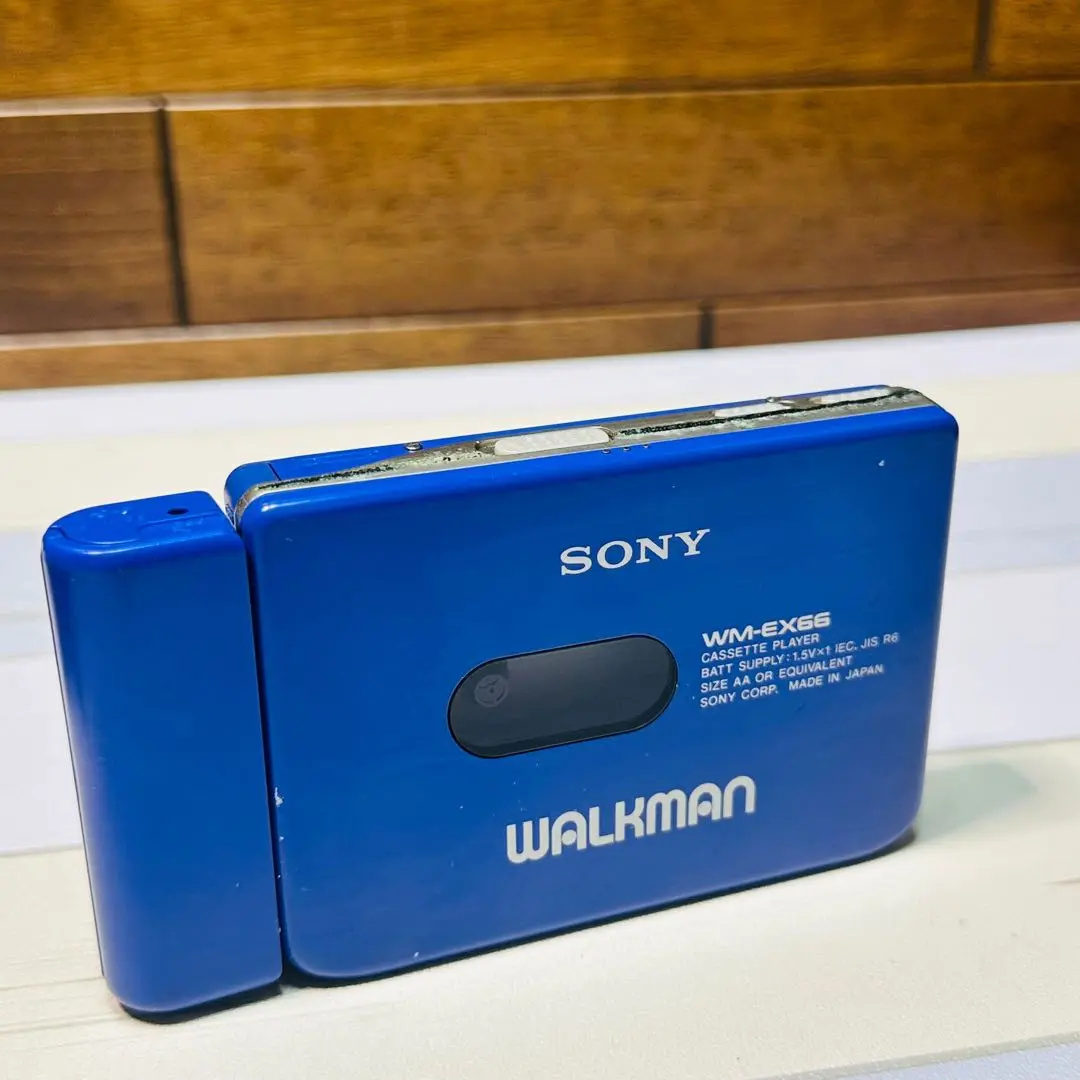 SONY ソニー WM-EX66 カセットプレーヤー イエロー ジャンク品