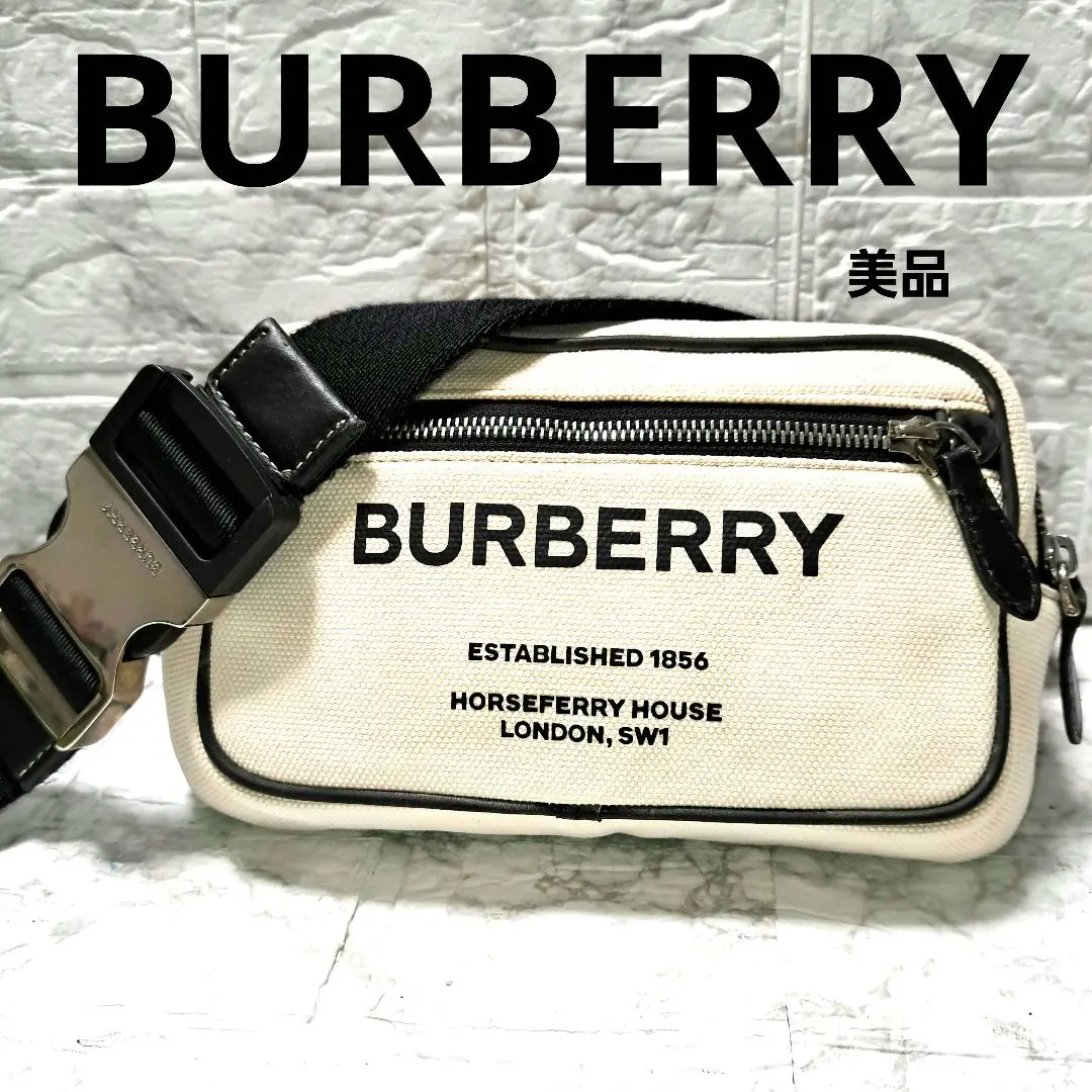 BURBERRY バーバリー 二つ折り財布 8039546 レディース ホース