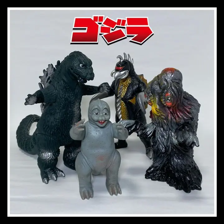 ヘドラ　ソフビ　1993 東宝　バンダイ　当時品　レア バンダイ ゴジラシリーズ ヘドラ ソフビ 1993 東宝ゴジラ怪獣