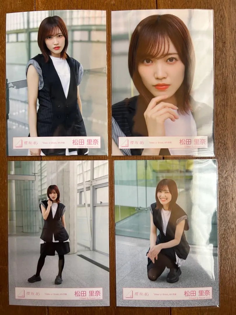 Thumbnail of Sakurazaka46 Official Photo: Rina Matsuda, "make or break" MV Costume, 4-piece complete set
